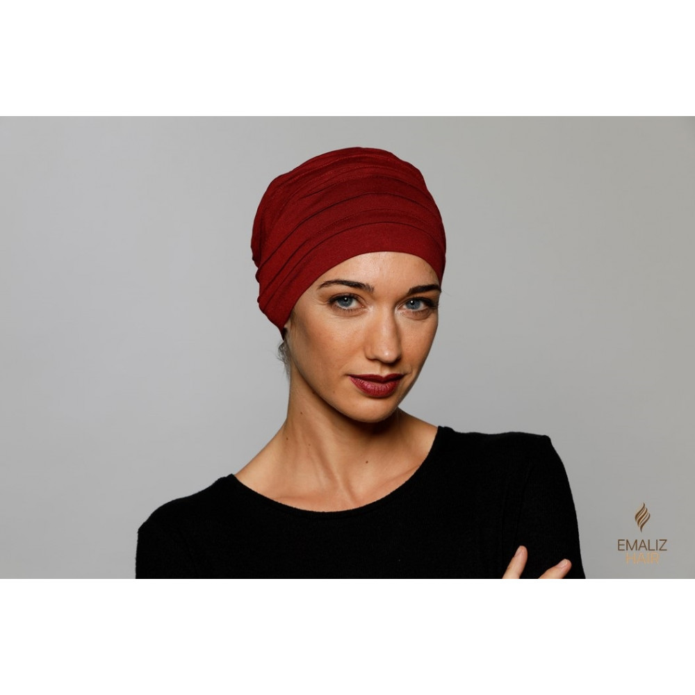 name - BONNET FEMME CHIMIO EN FIBRE DE BAMBOU - Perruque médicale