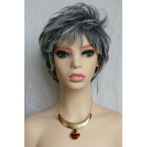 PERRUQUE CHIMIO CHEVEUX BLANCS