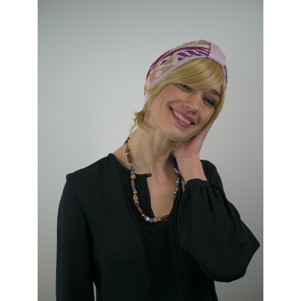 Foulard - Bonnet Chimio Avec Cheveux