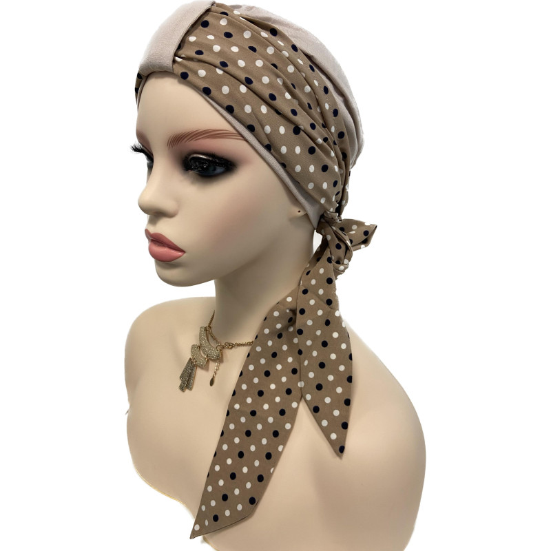 Chapeaux Chimio Chic et Original en Ligne- Foulard à nouer - Bambou Prémium  -Emaliz Hair