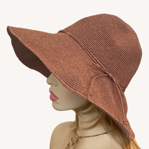 FOULARD ET CHAPEAU CHIMIO - Emaliz Hair - " Charlize Rose chiné "