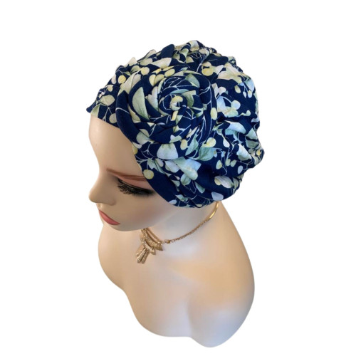 BONNET CHIMIO EN BAMBOU BLEU MARINE