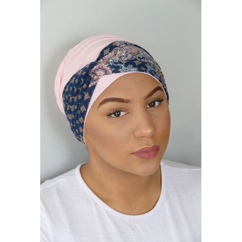 MAGNIFIQUE BONNET CHIMIO FEMME - NAKHON - ROSE | Emaliz Hair