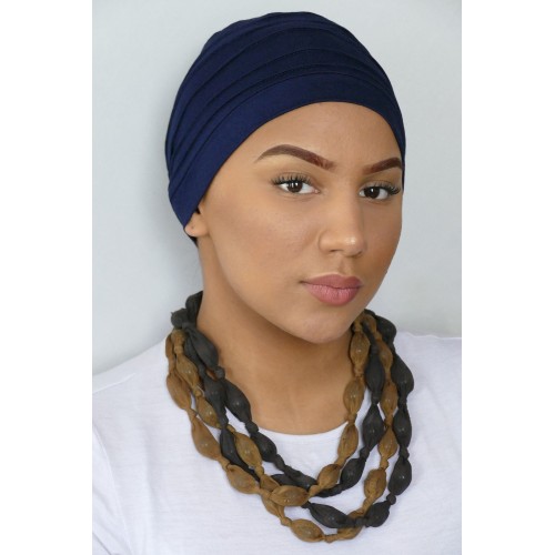 Bonnet turban chimio femme turquoise | Emaliz Hair