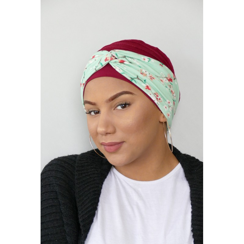 name - BONNET FEMME CHIMIO EN FIBRE DE BAMBOU - Perruque médicale